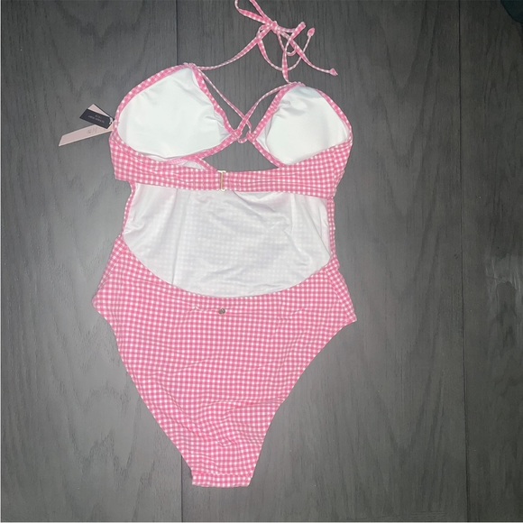 Victoria's Secret Gingham One Piece Swimsuit - Picture 5 of 7